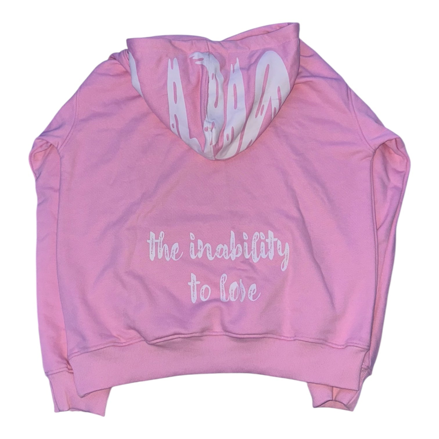 "Prosperity" Straight leg Hoodie - Pink