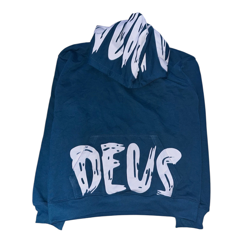 "Prosperity" Straight leg Hoodie - Blue