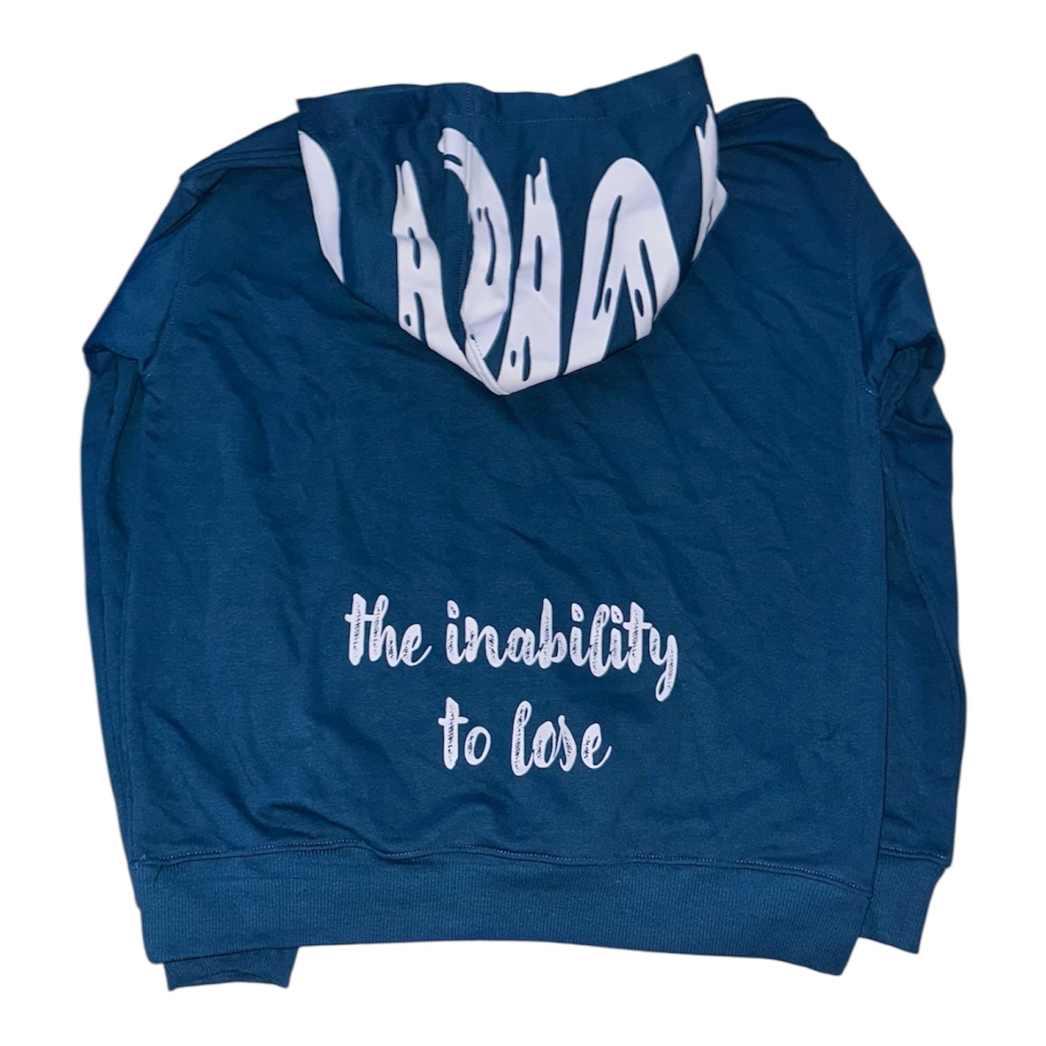 "Prosperity" Straight leg Hoodie - Blue