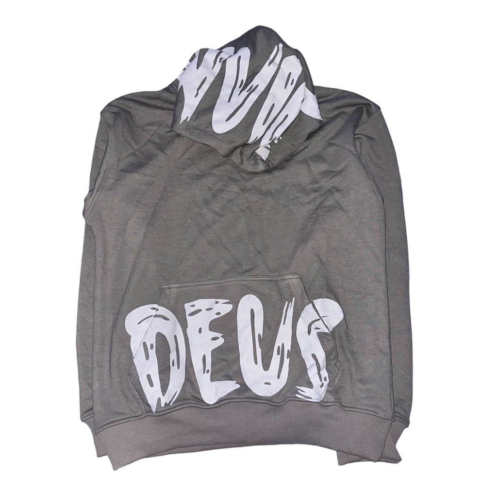 "Prosperity" Straight leg Hoodie - Grey