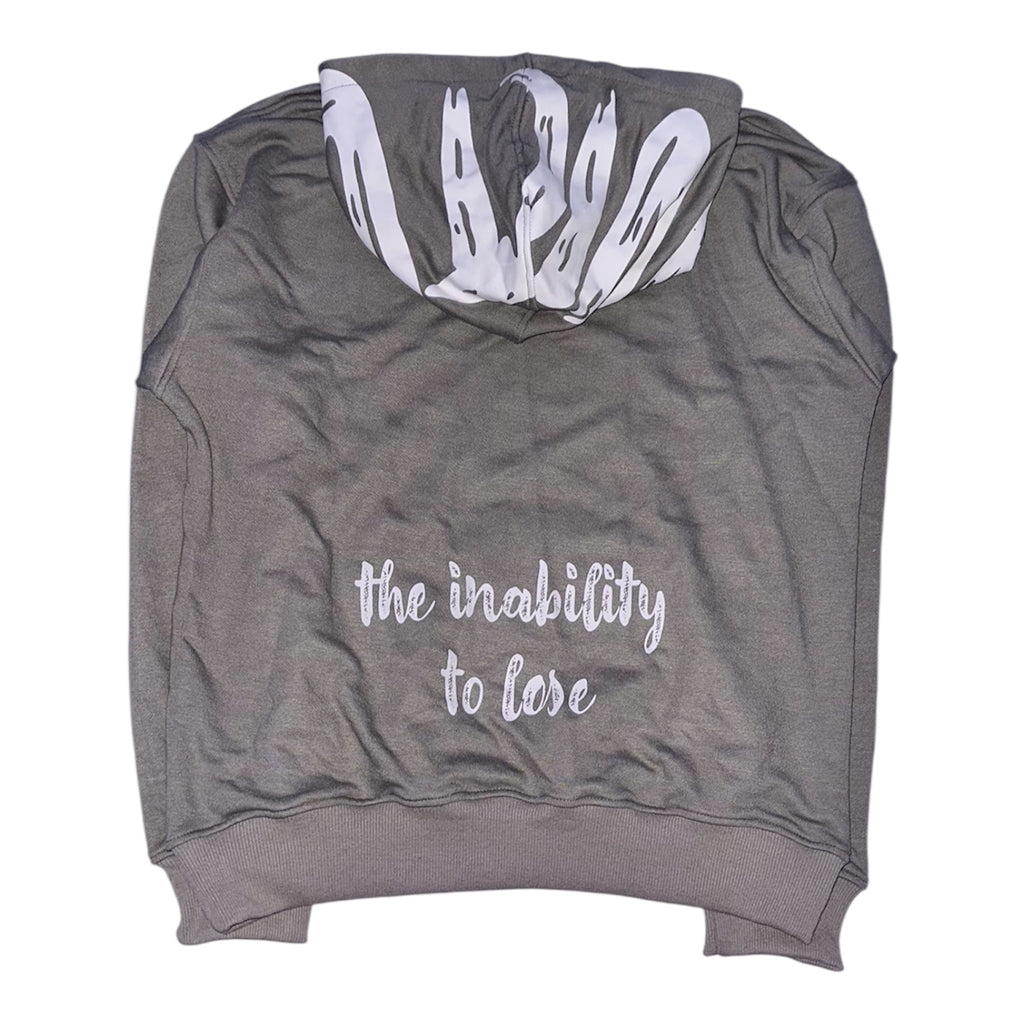 "Prosperity" Straight leg Hoodie - Grey