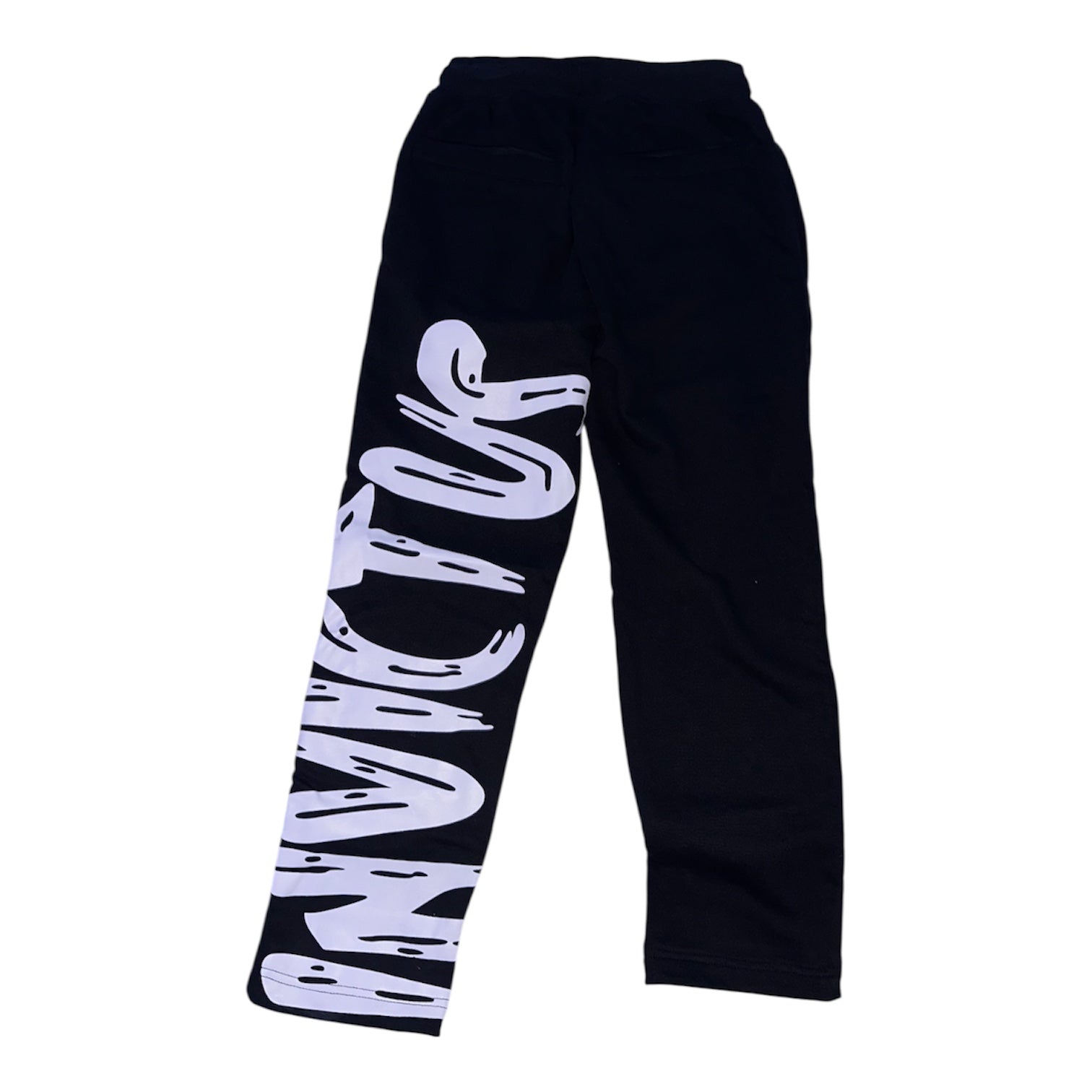 "Prosperity" Straight leg Joggers - Black